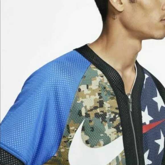 nikelab baseball top